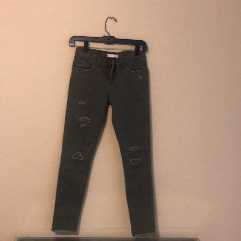 Girls distressed skinny Jean